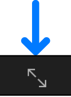 Bouton Optimiser le canevas dans la partie inférieure droite du canevas