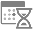 Bouton de clavier de date et d’heure