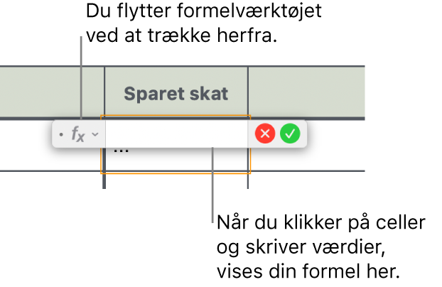 Formelværktøjet.