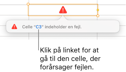 Link til en cellefejl.
