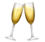 L’emoji de brindis.