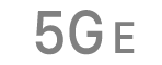 Icona di stato della rete 5G E.