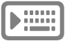 knappen för högerhänt layout