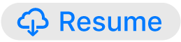 the Resume button