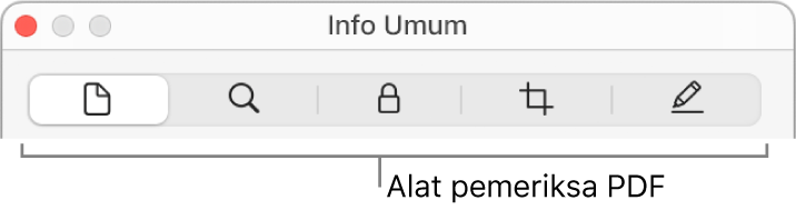 Alat pemeriksa PDF.