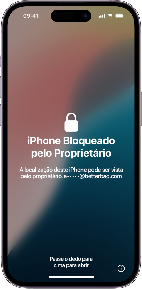 Bloqueio de Ativação em um iPhone que foi bloqueado pelo proprietário.