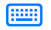 The Keyboard button.