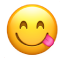 El emoji de delicioso.