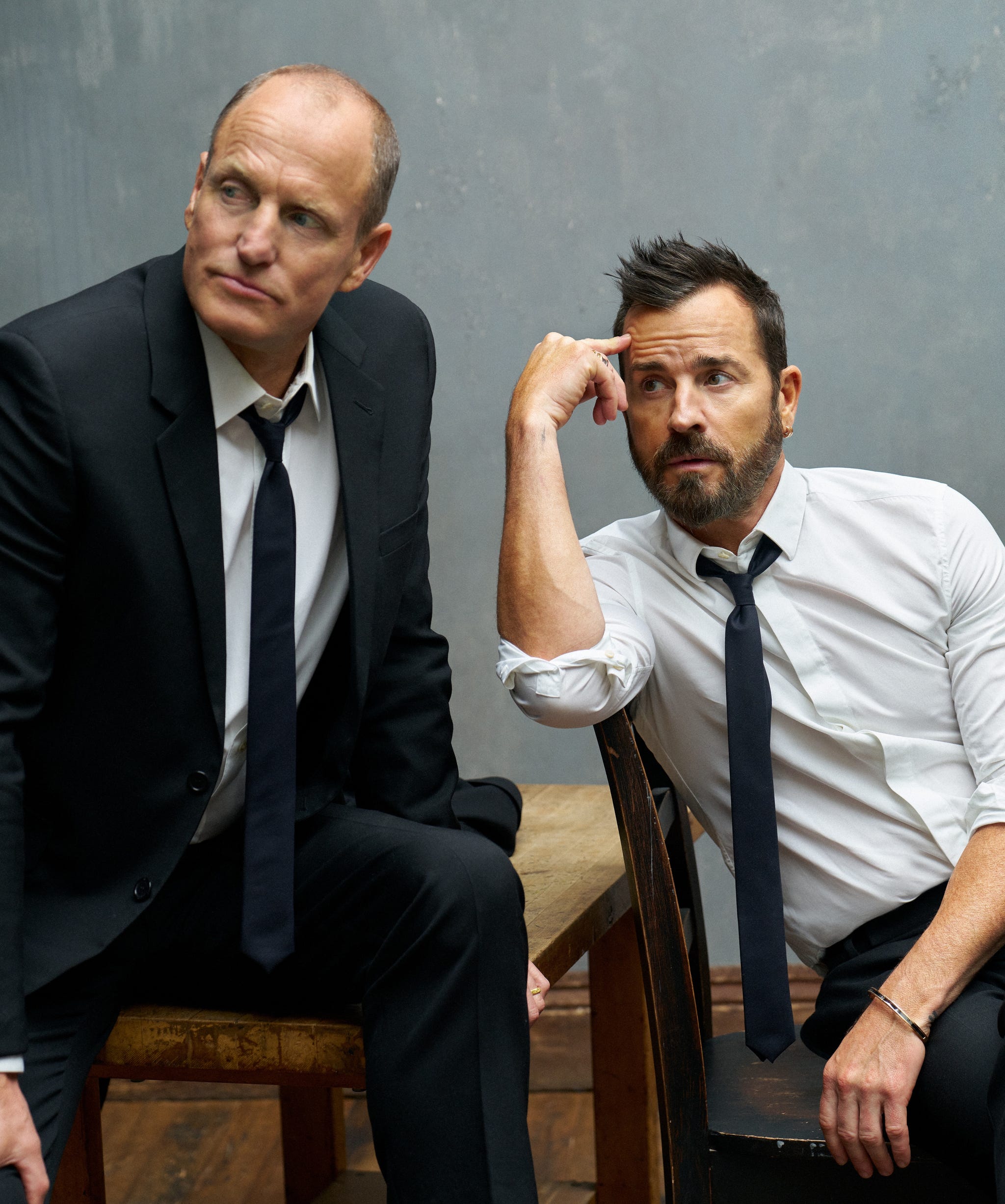 woody harrelson and justin theroux