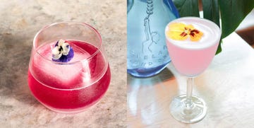 pink valentine's day cocktails