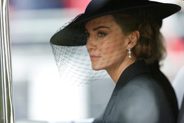 london, england september 19 kate middleton, princess of wales is driven down the mall after the funeral for hm queen elizabeth iis funeral on september 19, 2022 in london, england elizabeth alexandra mary windsor was born in bruton street, mayfair, london on 21 april 1926 she married prince philip in 1947 and ascended the throne of the united kingdom and commonwealth on 6 february 1952 after the death of her father, king george vi queen elizabeth ii died at balmoral castle in scotland on september 8, 2022, and is succeeded by her eldest son, king charles iii photo by tom jenkins wpa poolgetty images