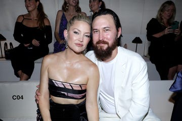 paris, france july 04 editorial use only for non editorial use please seek approval from fashion house kate hudson and danny fujikawa attend the giorgio armani prive haute couture fallwinter 20232024 show as part of paris fashion week on july 04, 2023 in paris, france photo by pascal le segretaingetty images