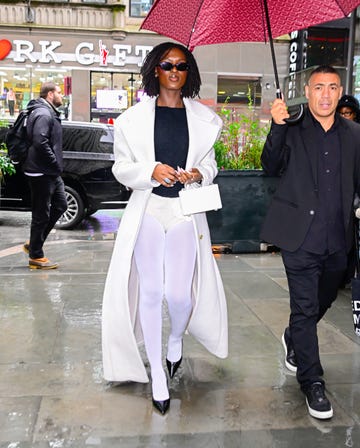 new york, new york november 26 jodie turner smith is seen outside today on november 26, 2024 in new york city photo by raymond hallgc images