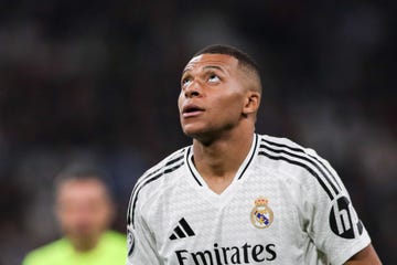 kylian mbappe of real madrid seen during the uefa champions