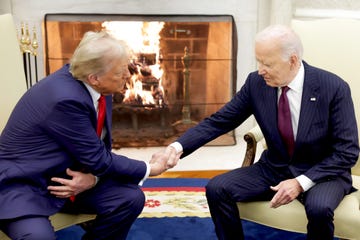 president elect donald trump meets with biden, congressional leaders in washington