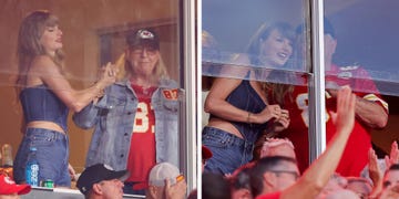 taylor swift with donna and ed kelce