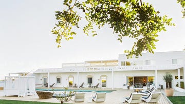 wit boutiquehotel in portugal algarve met zwembad