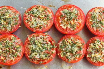 Baked Parmesan Herb Tomatoes