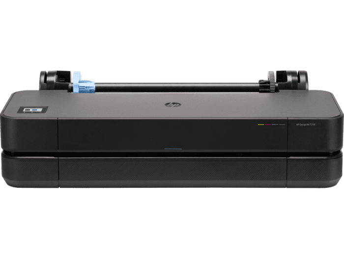 HP DesignJet T250 24-inch Compact Large Format Plotter Printer (up to A1 size) with Mobile Printing (5HB06A)