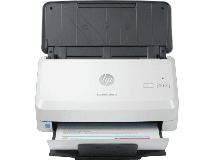 HP ScanJet Pro 2000 s2 Sheet-feed Scanner (6FW06A) - Center facing