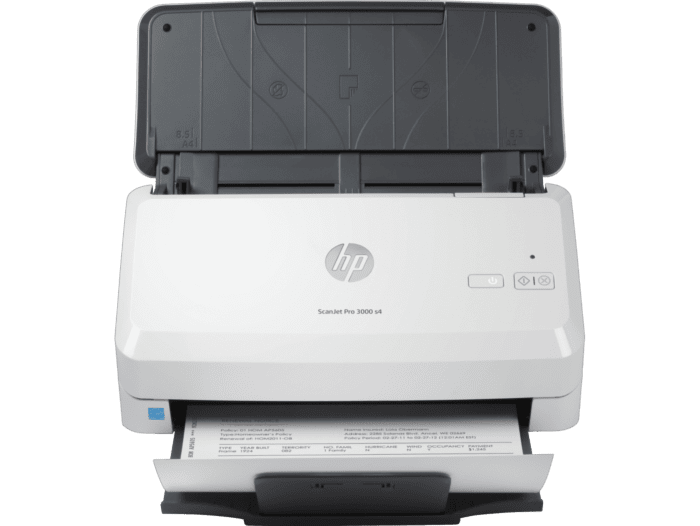 HP ScanJet Pro 3000 s4 Sheet-feed Scanner (6FW07A) - Center facing