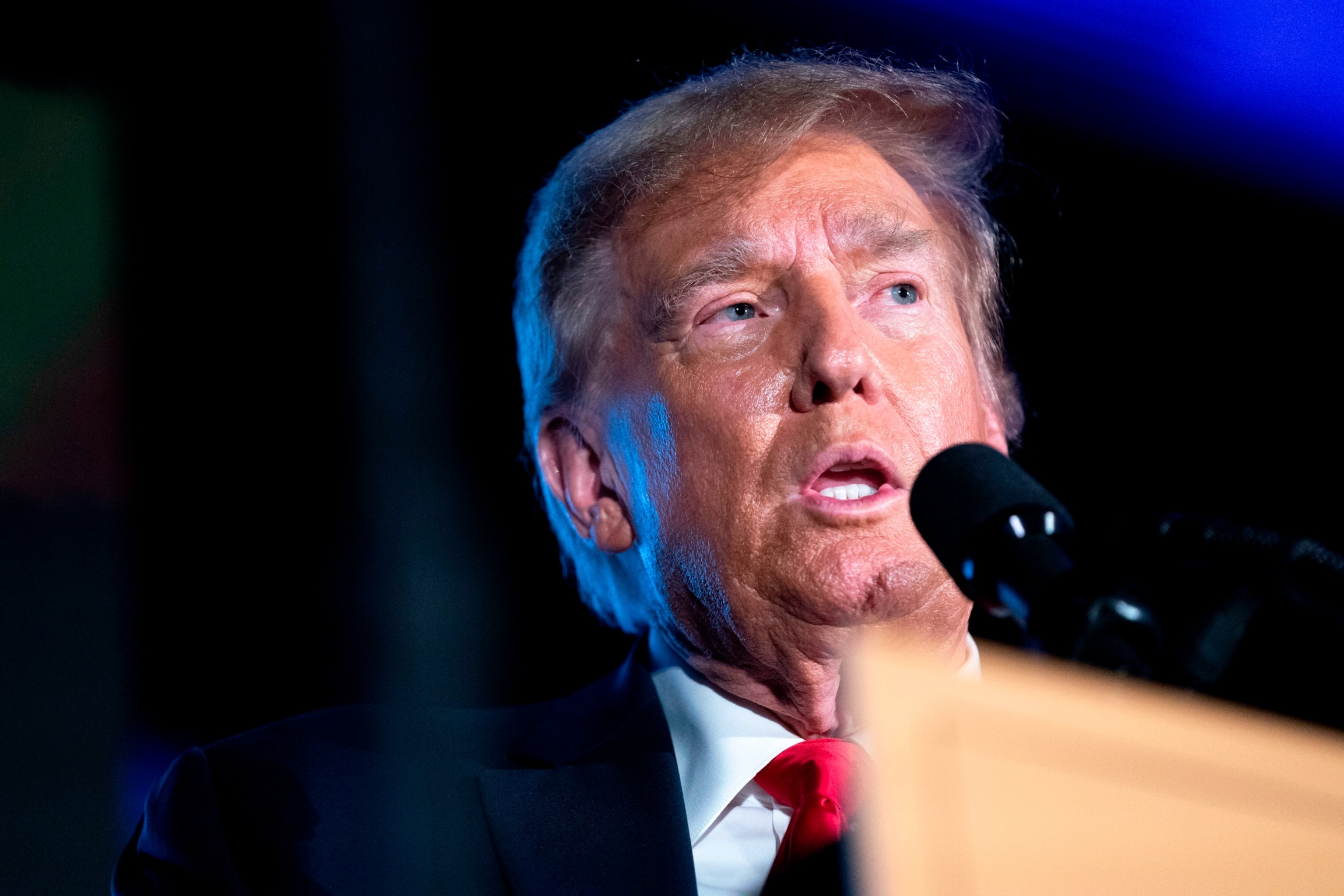 PHOTO: Former President Donald Trump Speaks At The Black Conservative Federation's Honor Gala In South Carolina