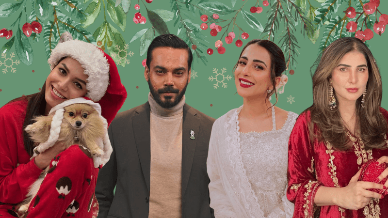 ‘Tis the season — Pakistan’s stars wish everyone a Merry Christmas