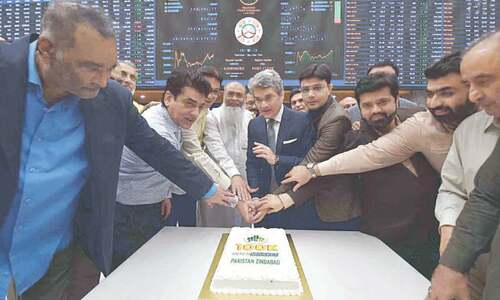 PSX crosses 100,000 mark amid economic optimism