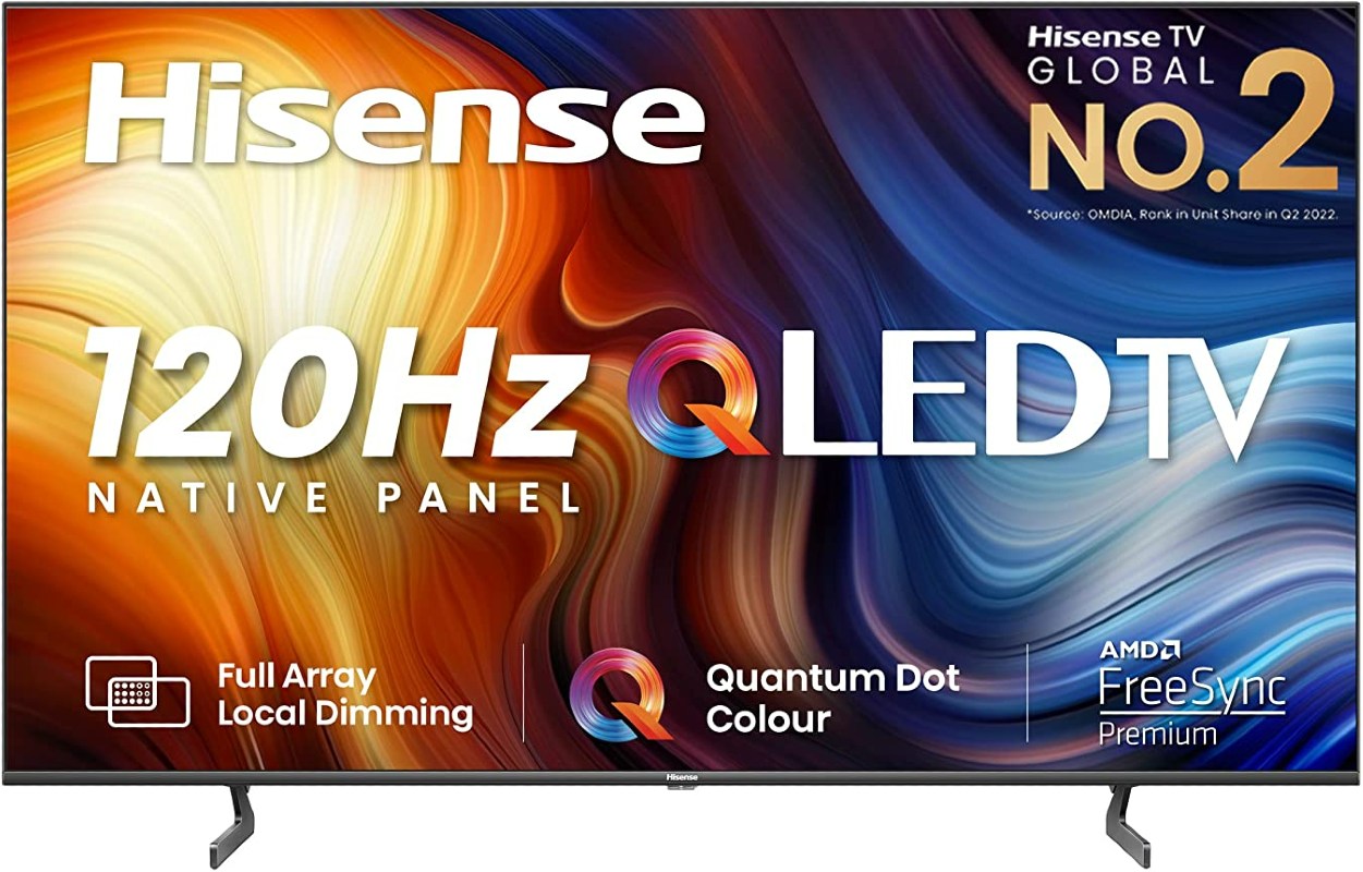 Hisense 55 Inch U7H QLED Ultra HD (4K) Smart TV