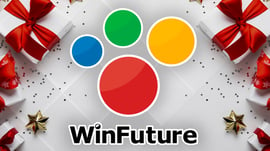 Winfuture, Weihnachten, Xmas, Neujahr, 2021, 2020, Christmas, WinFuture Logo, Weihnachtsgeschenkt