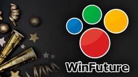 Winfuture, Weihnachten, Sterne, Xmas, Stern, Neujahr, 2021, 2020, Christmas, WinFuture Logo, New Year