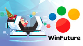 Winfuture, Weihnachten, Christmas, Weihnachtsmann, WinFuture Logo, Santa Claus