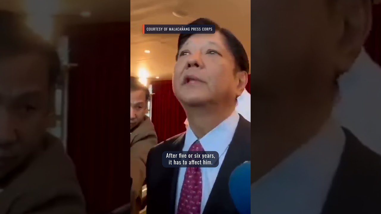 Tit for tat: Now Marcos blames Duterte's drug use for foul-mouthed tirade