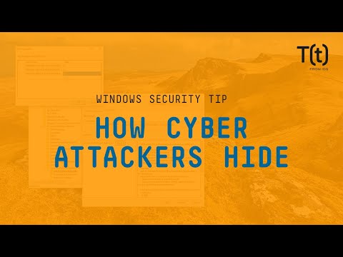 How cyber attackers hide malware on your network