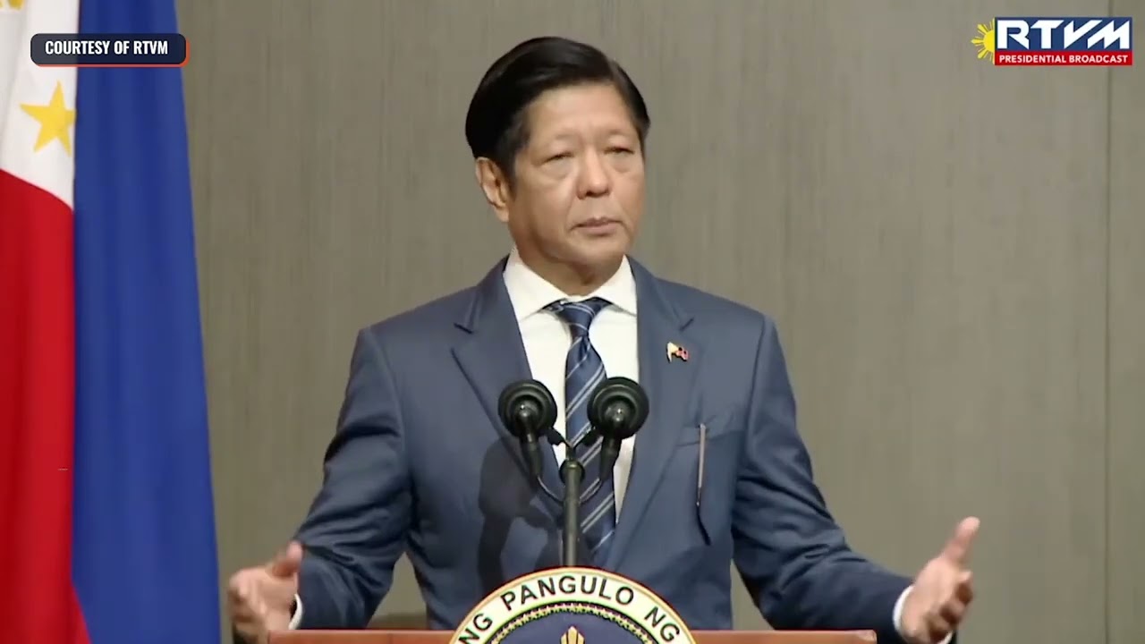 President Marcos Jr. speaks at the Philippine Business Forum in Melbourne, Australia