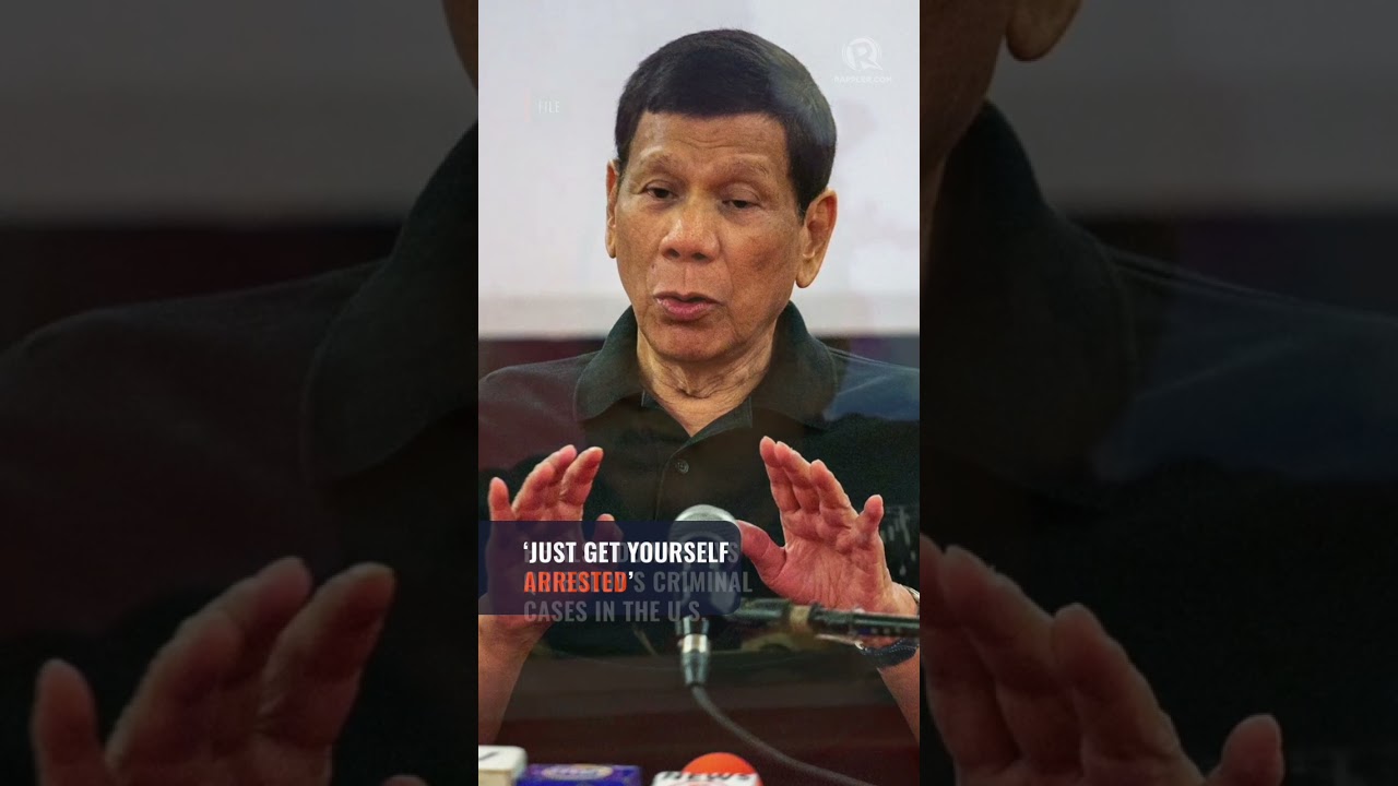 ‘Just get yourself arrested,’ Duterte advises Quiboloy