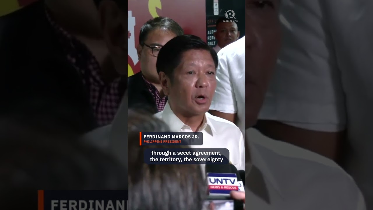 Marcos ‘horrified’ by Duterte’s alleged gentleman’s agreement with China on West PH Sea