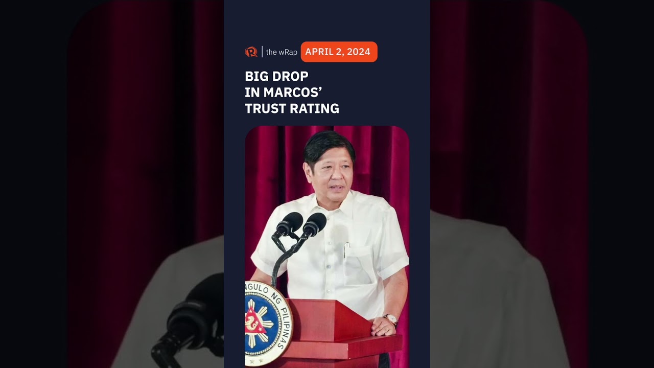 Today's headlines: Marcos trust rating, Martin Romualdez, understanding dogs | The wRap | Apr 2 2024