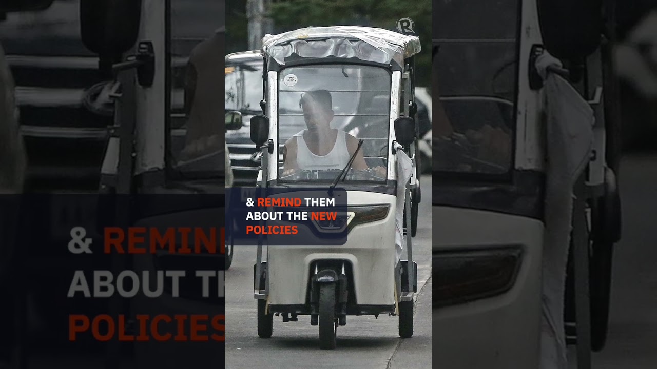 Marcos says e-trike, e-bike ban stays, but no penalty on violators for now