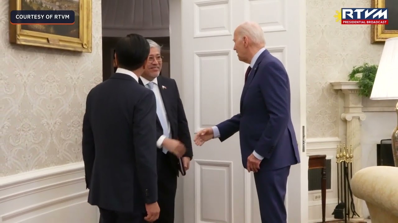 Marcos meets with US President Biden ahead of the first trilateral US-Japan-Philippines summit