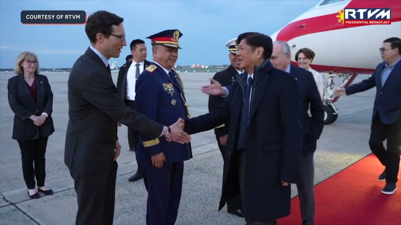 Marcos arrives in US for trilateral summit with Biden, Japan's Kishida