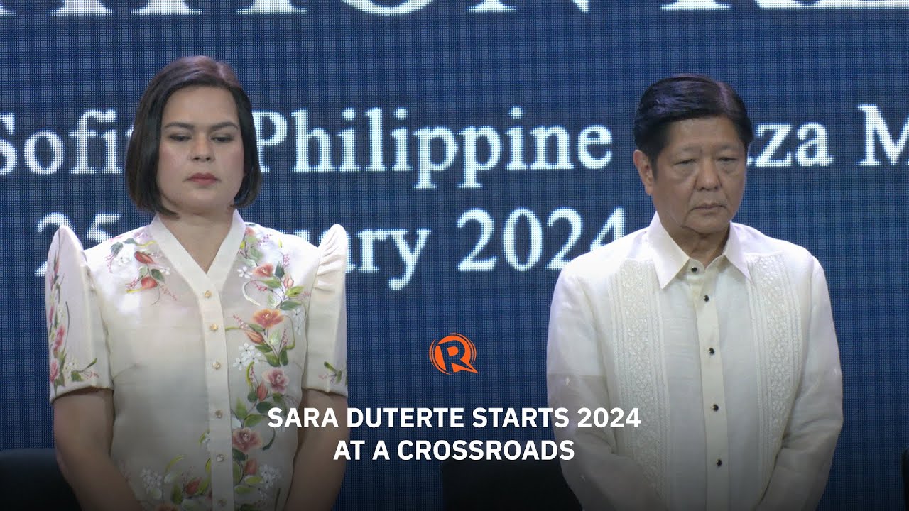 Sara Duterte starts 2024 at a crossroads