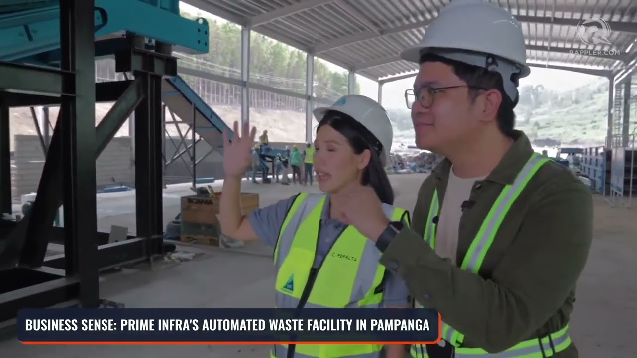 WATCH: Prime Infra automates waste management in Pampanga to eventually turn trash into fuel