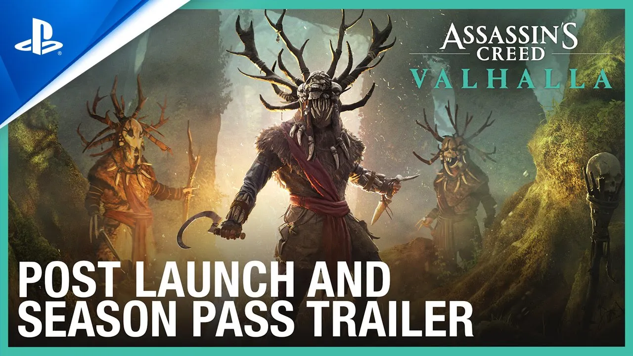 Assassin's Creed Valhalla – trailer för innehåll efter lansering och Season Pass