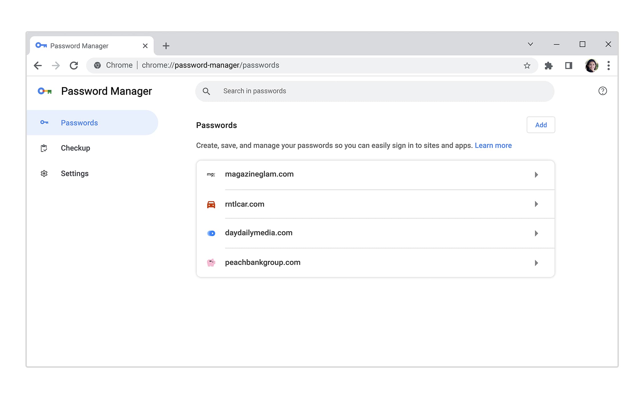 Google Password Manager Chrome