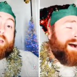 A Verbal Mashup of 'The Night Before Christmas' and the Classic Cake Song 'The Distance'