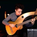 A Poignant Fingerstyle Cover of the Classic Christmas Carol  'Silent Night' Played on an 18 String Harp Guitar