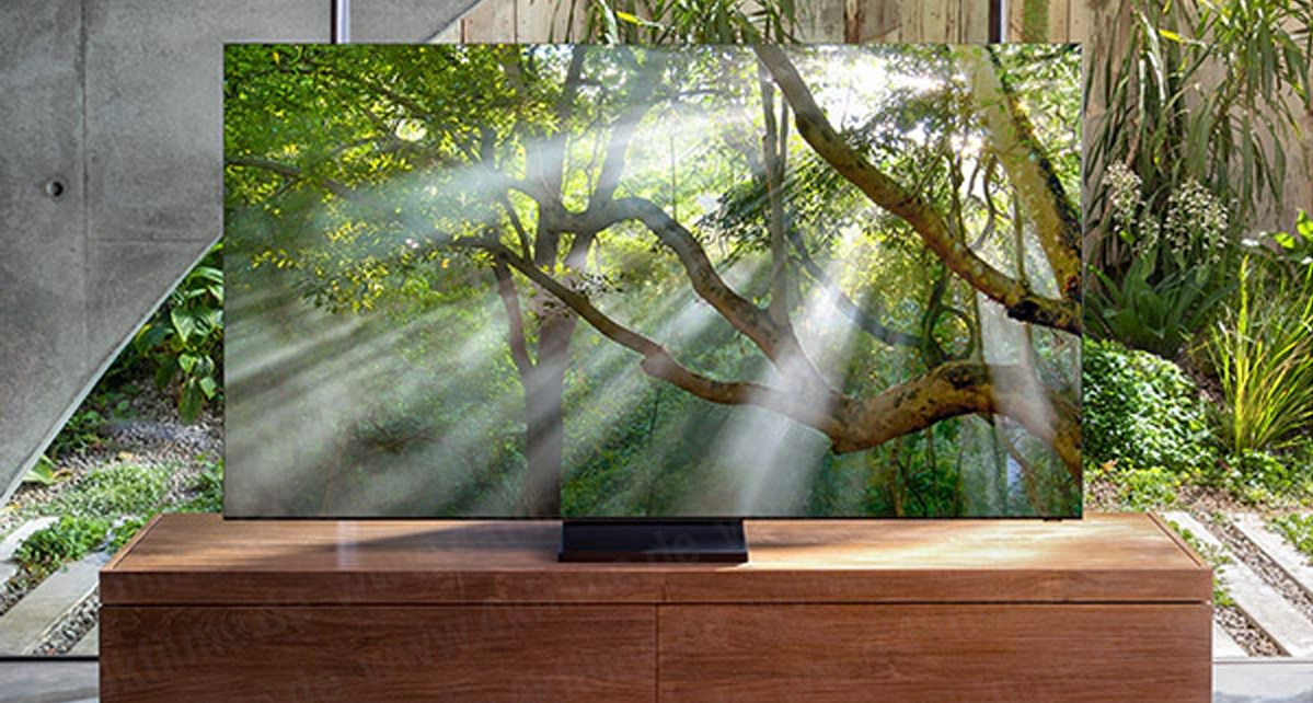 8k qled 2020 rahmenlos samsung ces