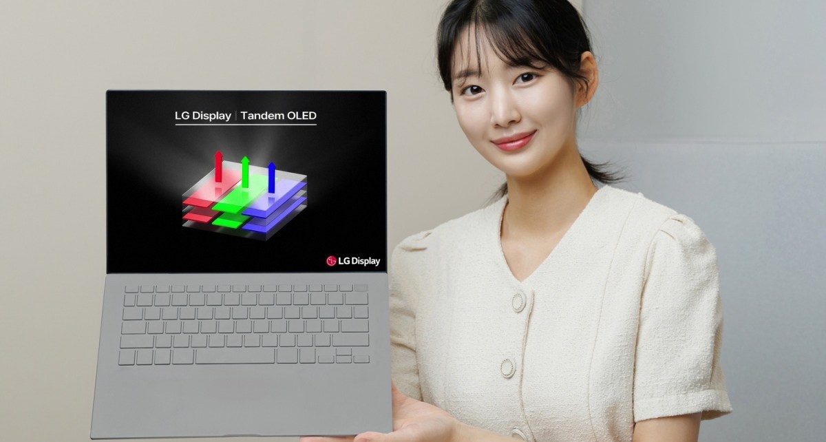 LG Tandem OLED for Laptops