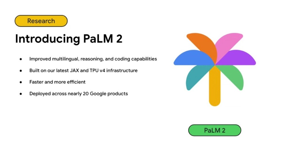 PaLM 2, Google新大型自然語言模型PaLM 2以更「輕巧」形式運作，對應更高人工智慧運算效率<br><span style='color:#848482;font-size:16px;'>提升其應用彈性之餘，更能對應離線使用需求</span>, mashdigi－科技、新品、趣聞、趨勢